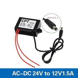 24VAC to 12VDC 1.5A 1A